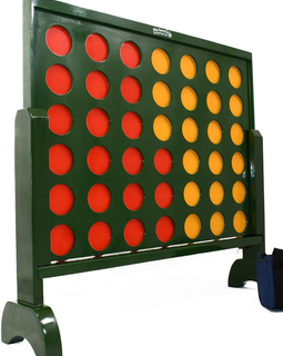 Giant Wooden Connect 4 Hire - Games2Hire