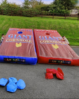 Giant Inflatable Cornhole Throw - Games2Hire