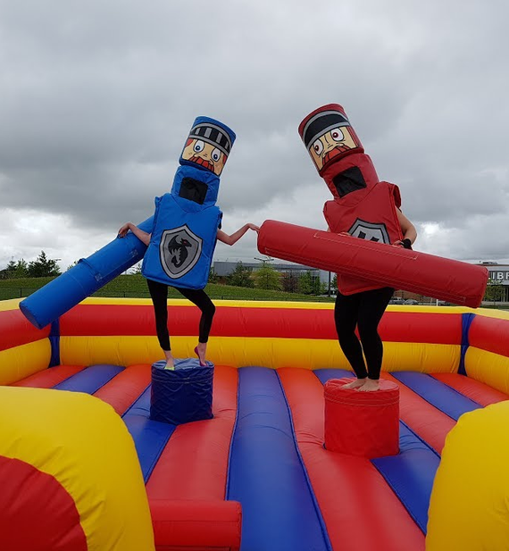 Gladiator Inflatable Shell Gladiator Inflatable Hire – Games2Hire