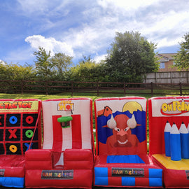 4 in 1 Inflatable Games Hire - Games2Hire