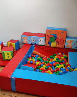 Crayon Ball Pall and Soft Cubes Hire - Games2Hire