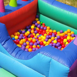 Inflatable Ball Pool With Air Jugglers Hire - Games2Hire